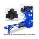 High Efficiency Punching Type Honeycomb Coal Machine Energy Saving Charcoal Briquette Extruder