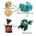 High Efficiency Coal Ball Press BBQ Cooking Charcoal Oval Eggs Maker 5.5kw Charcoal Briquette Compressor Machine