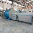 ISO-Qualified 2400 Degree Advanced Heating Industrial Furnace Graphite Boat Pushing Resistance Furnace