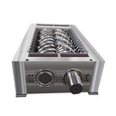 Heavy Duty Dual Shaft Shredder for PBT Engineering Plastic Lumps Purge Blocks and Reject Moldings