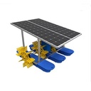 Solar Aerator Solar Powered Paddle Wheel Aerator