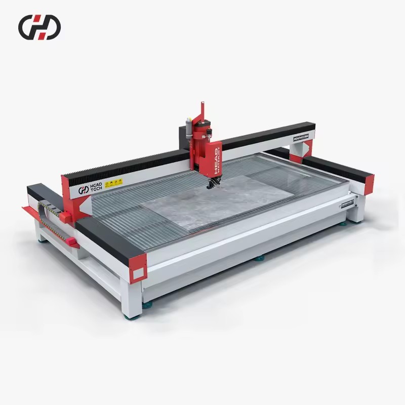 Countertops work 45 degree angle cutter stone water jet cutting machine