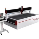 YCWJ High Pressure Water Jet Cutter Cutting by Water Jet for Aluminum Stone Plastic Glass