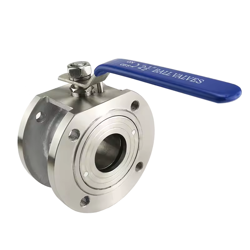 Wenzhou Factory Customized Stainless Steel 304 316 304L 316L DIN PN16 DN15 Manual Italian Type Wafer Ball Valve