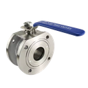 Wenzhou Factory Customized Stainless Steel 304 316 304L 316L DIN PN16 DN15 Manual Italian Type Wafer Ball Valve