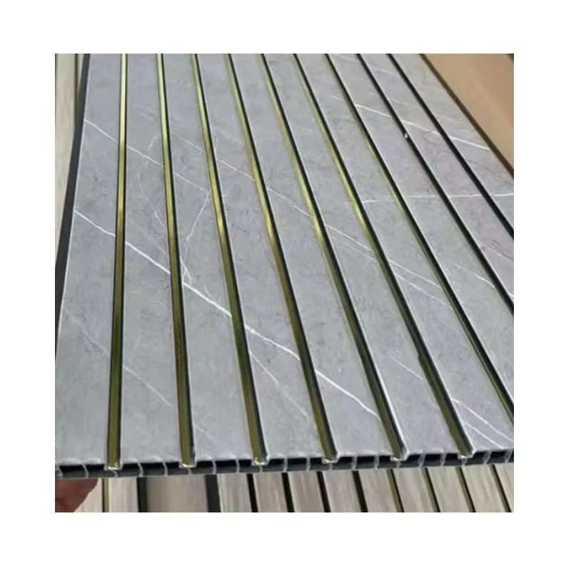 High-Strength Fireproof Sound-Absorbing WPC Decorative Interior Wall Background Panel