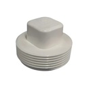 ASTM D2665 UPVC DWV Fittings Pvc 1-1/2" Inch Male Thread Plug Pvc Drainage Pipe Fittings