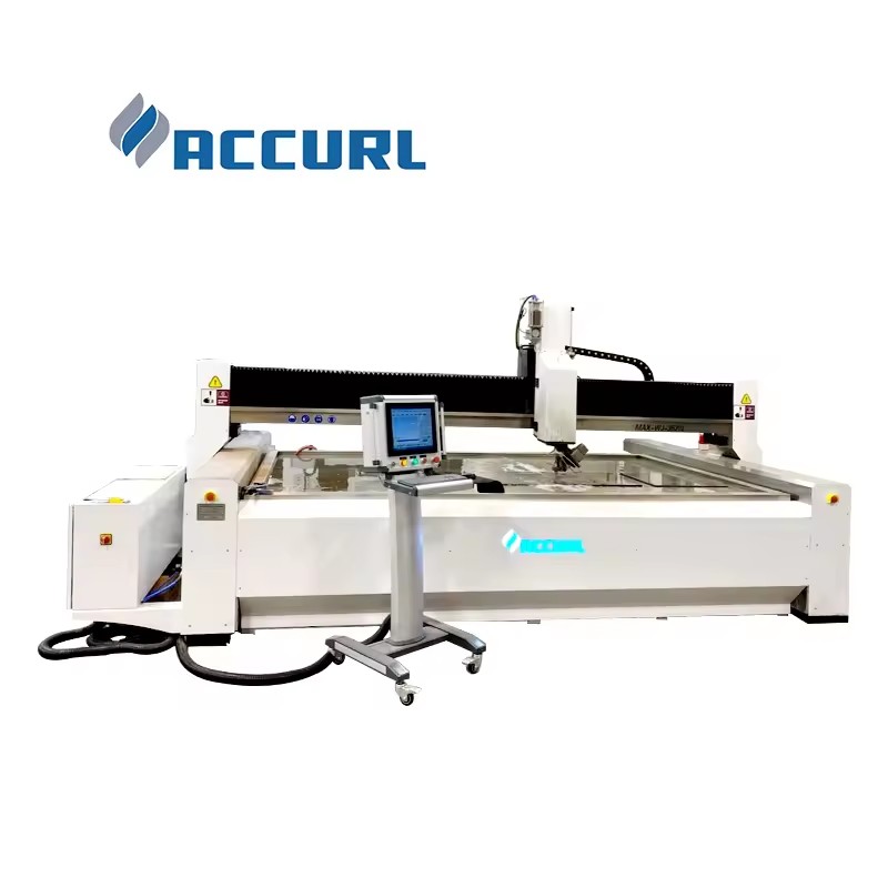ACCURL High Quality Water Jet Cutting Machine Stainless Steel Water Jet Cutter, 3000mm Waterjet Cnc Cutting Machine