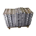 High Purity 99.995% Zinc Alloy Ingots Silver White Lustrous Square Shape Non-Secondary Widely Used Brand