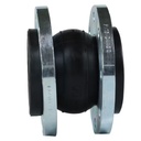 Factory DIN ANSI 6 Inch Single Flange Ball Bellows Flexible Rubber Expansion Joint Manual Water OEM