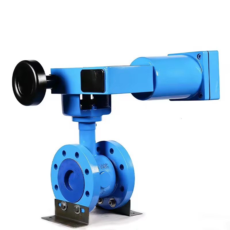 SYVFR Cam Deflection Control Valve Pneumatic Electric Pressure Regulator 3 4 5 6 Inch for Chemical Petroleum Process