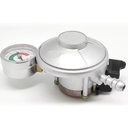 Cheap Price 20mm 22mm 27mm LPG Gas Regulator With Meter for Gas Cylinder