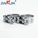 Custom Stainless Steel Hose Clamp 304 316 Strong Pressure Band 18mm To 240mm Rust Proof Clamp For Automotive Engine Hoses