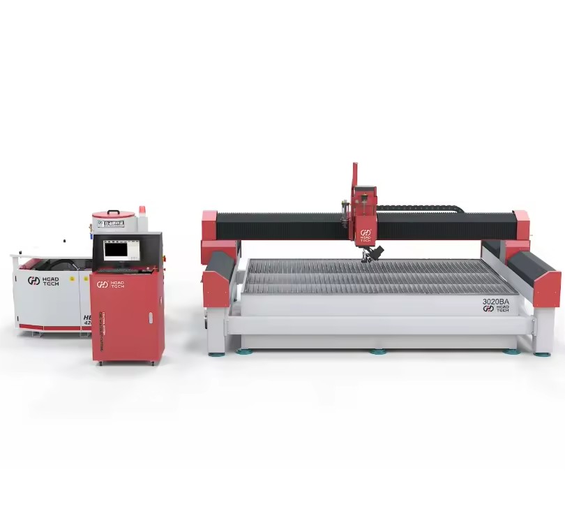 3020 3 Axis CNC Water Jet Cutter Industrial Waterjet Cutting System
