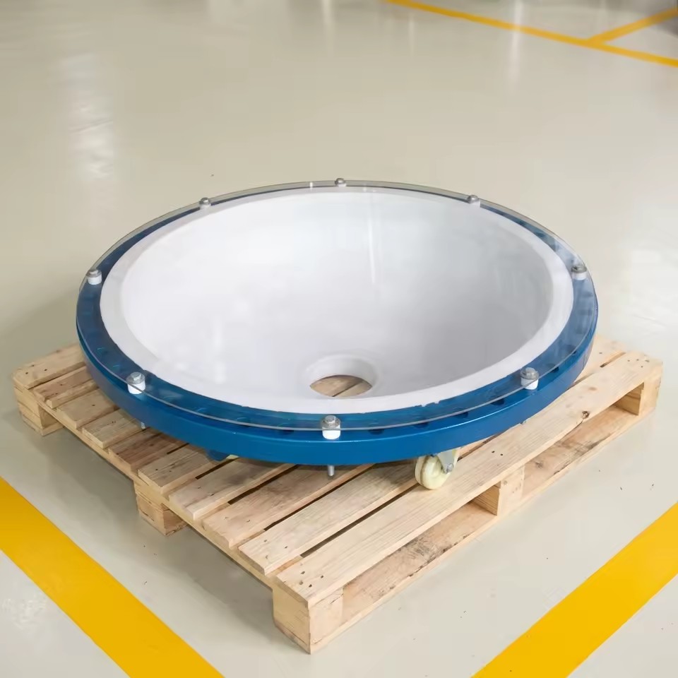Professional Industrial PTFE Lined Chemical Reactor Acrylic Lid Smooth ISO 9001 Certified Durable