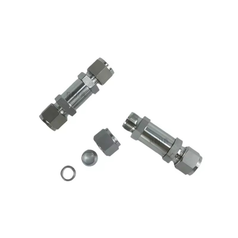 Instrument Check Valve Inline Check Valve SS316 High Pressure Check Valve