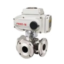 4-20mA Single Phase Electric Proportional 3 Way Valve with Motor Drive