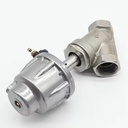 JTAIV Stainless Steel 304 2 Way Angle Seat Ball Valves DN15-DN80 Pneumatic Model JY611F-16P 1 Year Warranty