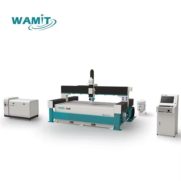 High Pressure 3 Axis 5 Axis CNC Water Jet Cutter for Marble Granite Glass Tile