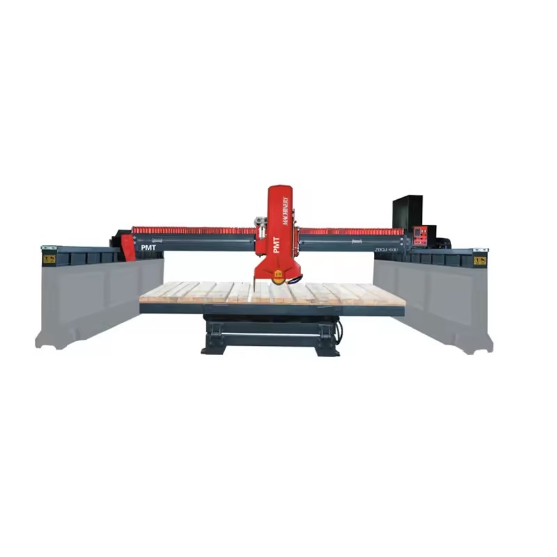 Bridge Cutter Machine ZDQJ600 for Cutting Marble Glass Metal with a Cutting Head Rotation Angle of 92 or 360 Degrees