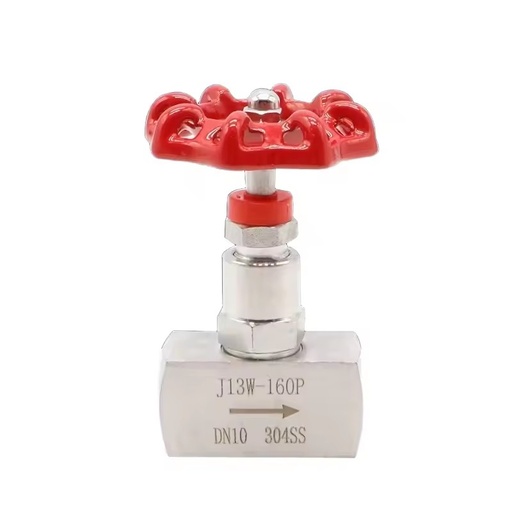 Stainless Steel 316 Forged Hydraulic Control Needle Valve with Flange Ends for Water DN8-DN50 Port Size