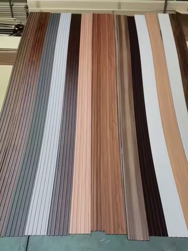 Many Pattern Choices - Premium WPC Indoor Groove Board, Flame Retardant, Moisture Proof, Decorative and Durable