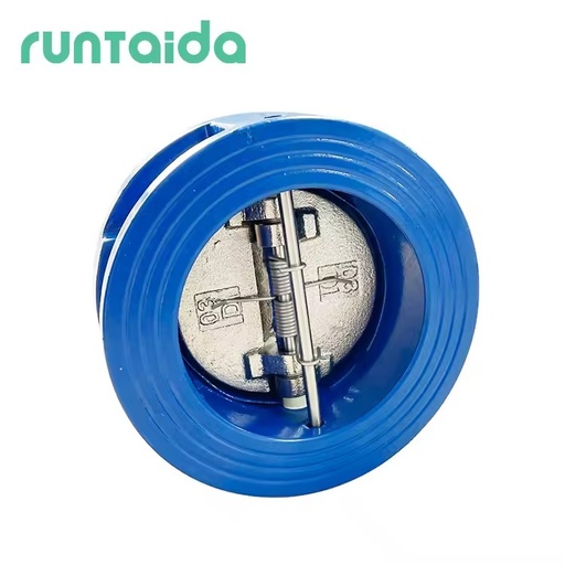 Ductile Iron Body Stainless Steel 304 Spring Type Dual Plate Check Valve