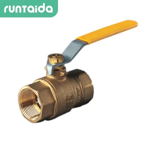 Manufacturer Wholesale Engineering Special Ball Valve 101 Type Internal Thread Copper Ball Valve Two-piece Brass Ball Valve