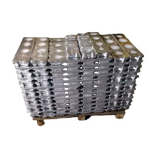 High Purity 99.99-99.999% Alloy Zinc Square Shape Non-Secondary Ingots Silver White Lustrous Metal MOQ 1 Ton Brand