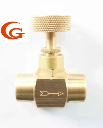 1/4'' Brass Mini Needle Valve for Water Media OEM Acceptable