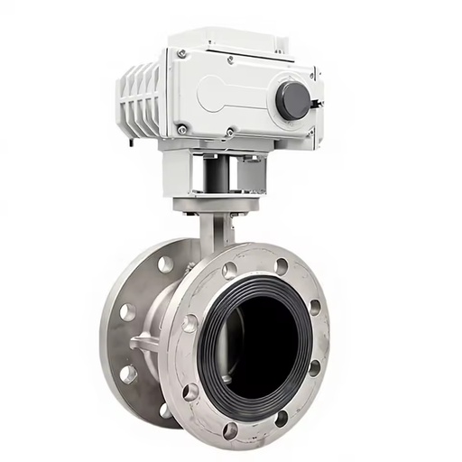304 Stainless Steel Flange Butterfly Valve D941X-16P Soft PTFE Seal Explosion-Proof Switch Control HVAC Customizable