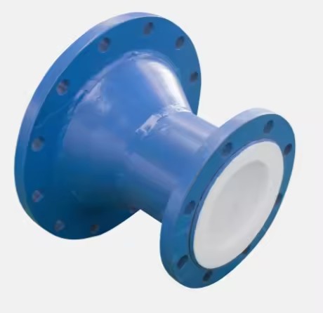 High Quality Factory PTFE Lined Anti-Corrosive Carbon Steel Pipe Fittings 50mm 10mm 30mm Concentric Reducer Smooth Plastic