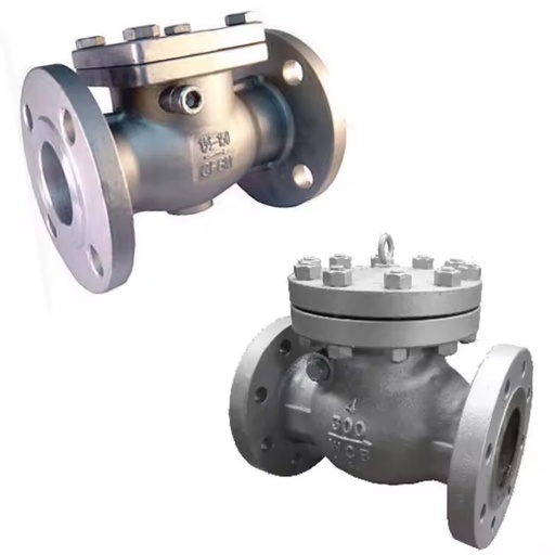 CF8 WCB Carbon Stainless Steel 150LB Swing Flanged Non Return Check Valve