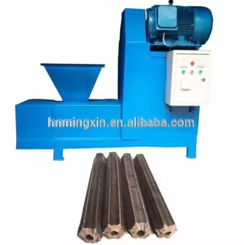 Automatic Rice Straw Ruff Wood Briquettes Making Machine