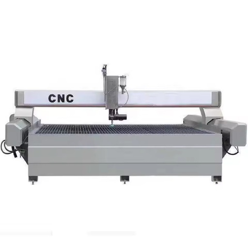 5 Axis Ceramic / Glass / Stone Cnc Water Jet Cutting Machine