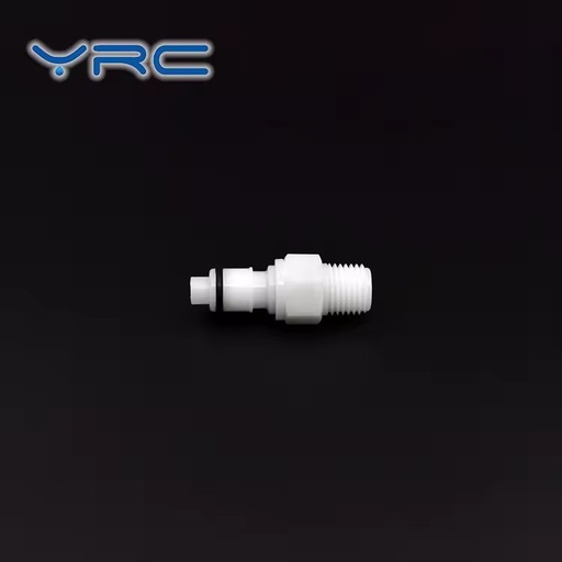 Shut-Off Quick Disconnect Couplings 1/4" Acetal Inline Insert Coupler