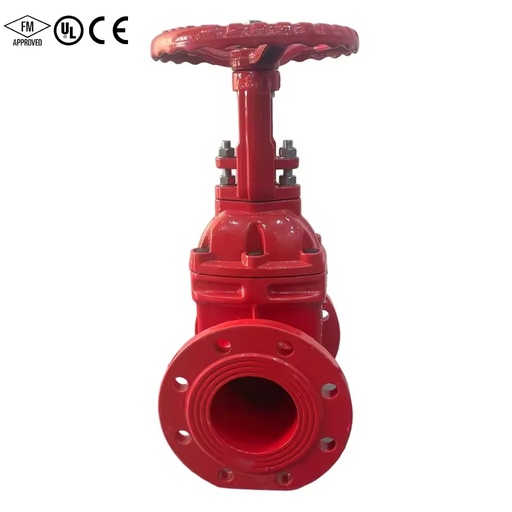 FM UL AWWA C515 OS&Y Flanged Gate Valve Ductile Iron FM UL Listed Fire Safety Valve