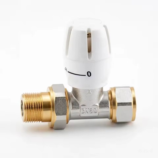 Professional Forged Brass Thermostatic Radiator Valve TRV For PEX-AL-PEX Aluminum Plastic Multilayer Composite Pipe Heating