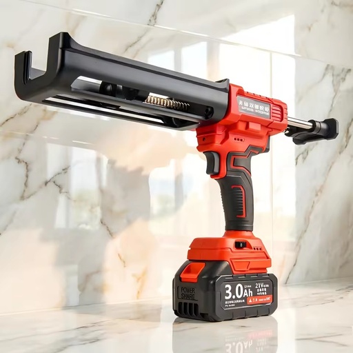 Industrial Electric Cordless Power Caulking Gun Double Cartridge Adhesive Epoxy Dual Component Automatic for Efficient Caulking