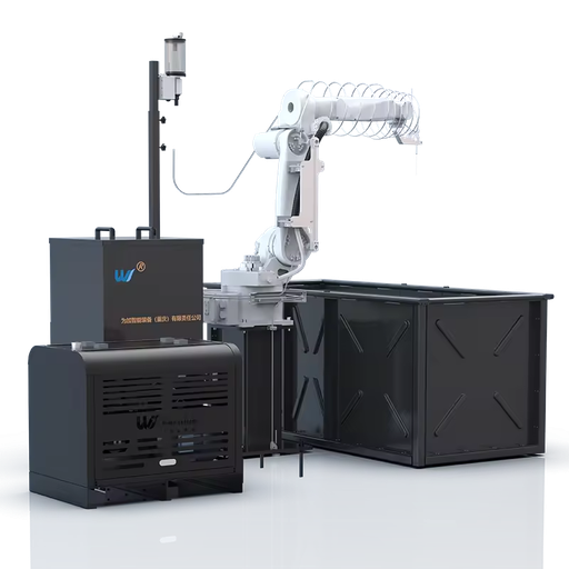 Forplus 3D Waterjet Cutting Machine 6 Axis Abrasive Robot Waterjet Cutting System for Helmet Cutting
