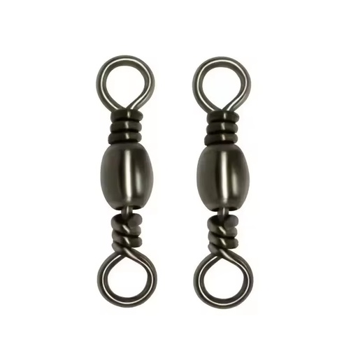 #6/0-#18 Stainless Steel Arc Fishing Snap Swivel Rings Safety Pin Accessories Lure Connector Tools for Carp Freshwater Fishing