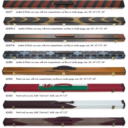 Professional Hard Wood Cue case,snooker Cue Bag