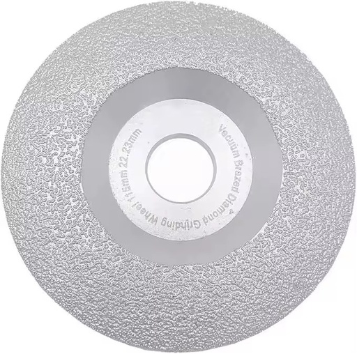 High Quality 100mm & 150mm Vacuum Brazed Diamond Grinding Wheel with Steel Base for Aluminum and Deburring Applications