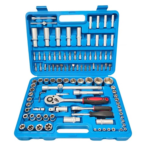 Professional 46pcs Universal Car Repair Spanner Tool Box OEM Customizable Hand Tools Ratchet Wrench Screwdrivers for Plastic