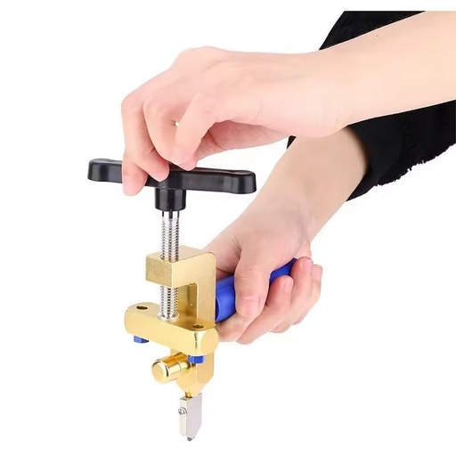 2 in 1 Professional Aluminum Base Ceramic Porcelain Manual Hand Tile Cutter with Knife
