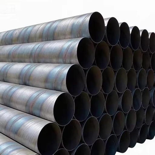 Factory Stock Carbon Steel ERW Welded Pipe Tube 219-520mm for Construction Welding Bending Cutting Services Grades Q195-Q345