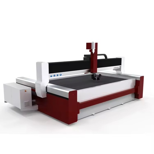 High Pressure Water Jet Cutting Machine with 5-axis Waterjet Cutting Head for Stone Metal Cutting