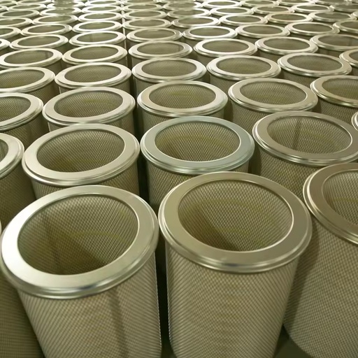 P190848 Gas Turbine Intake Air Filter Cartridges Dust Collector Filter Hepa Filter Cylinder Cartridge