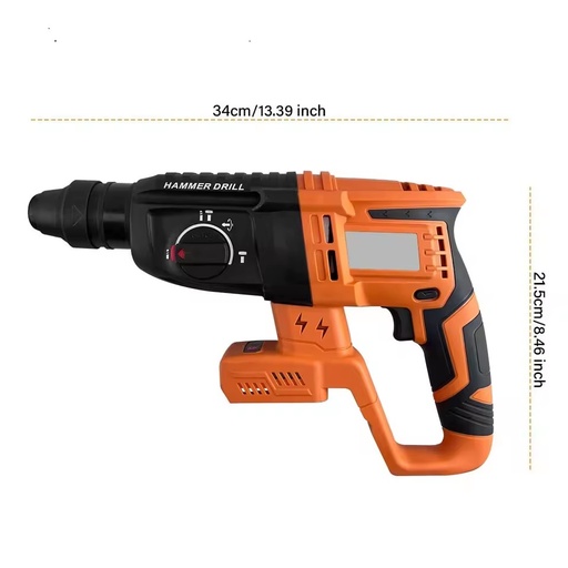 High Quality Portable Big 21v 800w Lithium Electric Hammer Gun Power Rotary Hammers Top Power Rotary Hammer