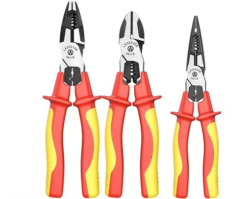 Needle Nose Pliers Strippers Wire Cutters Crimping Cable Shearing Diagonal Pliers Hardware Insulation Electrician Tools